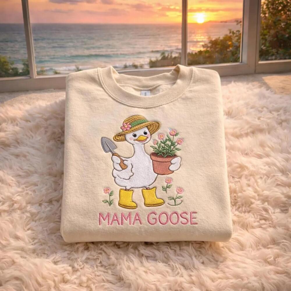 Silly Goose Mom Shirt, Mama Goose Pregnancy Reveal t-shirt